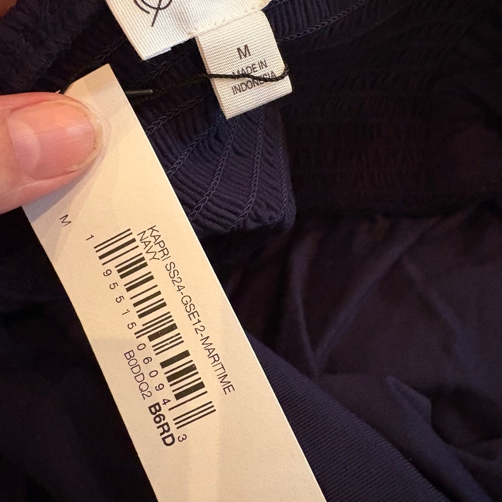 NWT Navy Halter Maxi Dress - Picture 4 of 6
